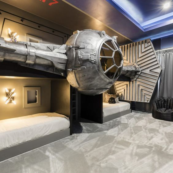 star wars bunk bed