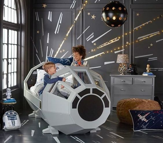 Star Wars Interior Design Millennium Falcon Bed