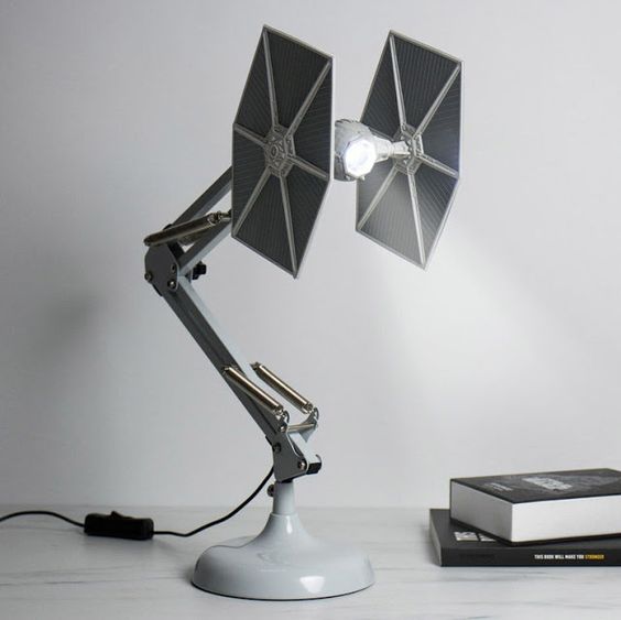 Star Wars Interior Design Tie Fighter Desk Lamp