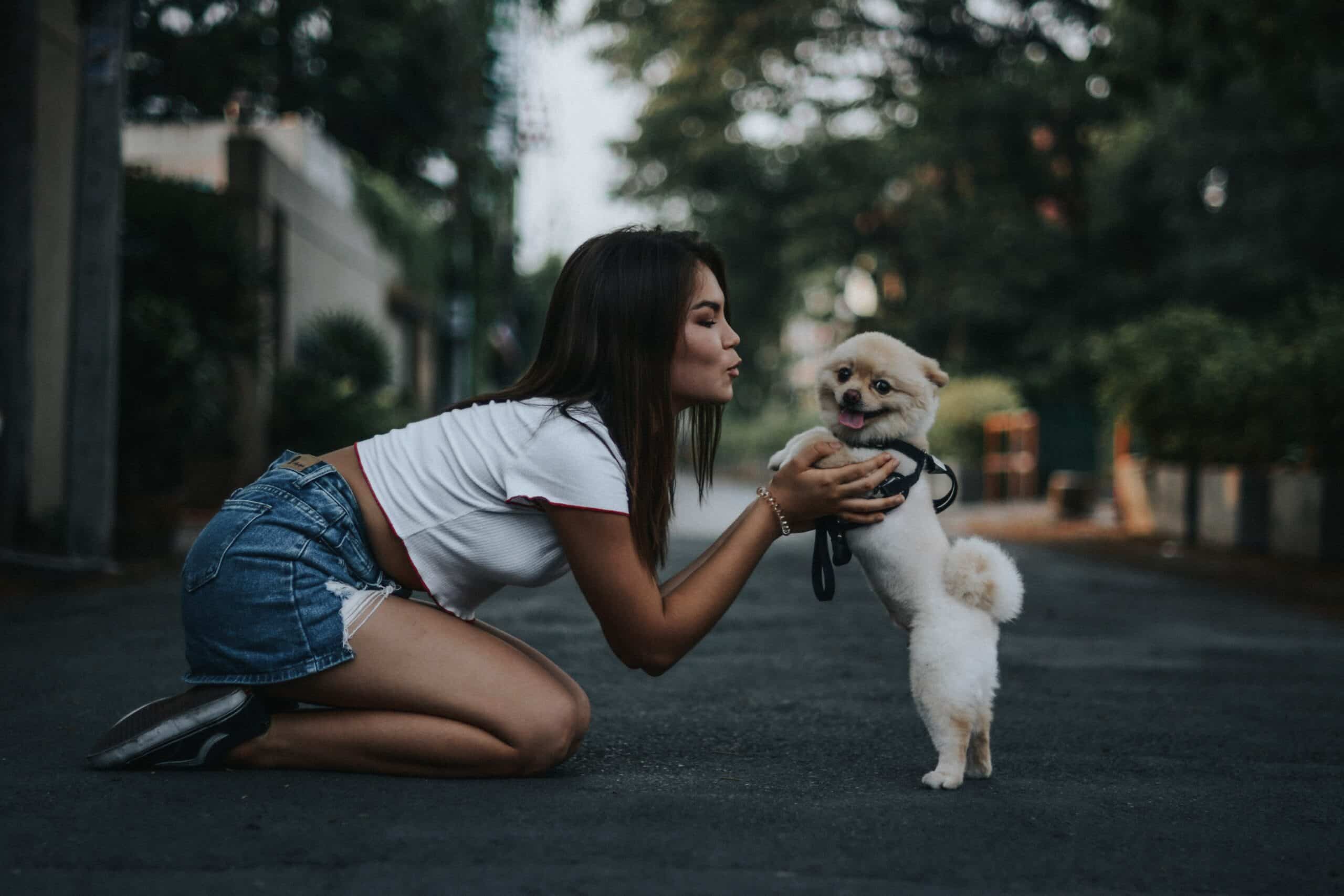 Фотографии Девушек С Собакой