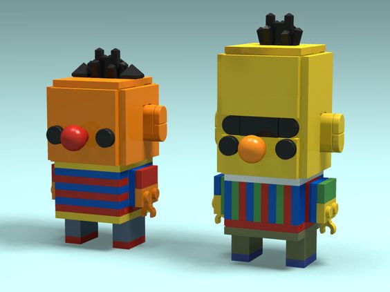 Custom Brickheadz Bert Ernie Article Image 18