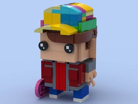 Custom Brickheadz Marty McFly Article Image 1